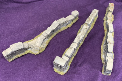 Games Workshop Terrain Stone Walls - Battlefield Scatter