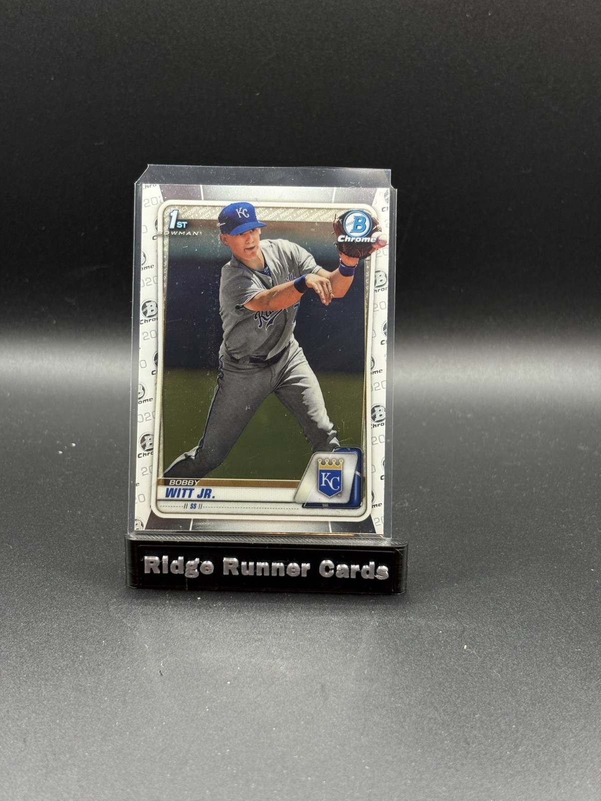 2020 Bowman Chrome BOBBY WITT JR 1st #BCP-25 ROYALS