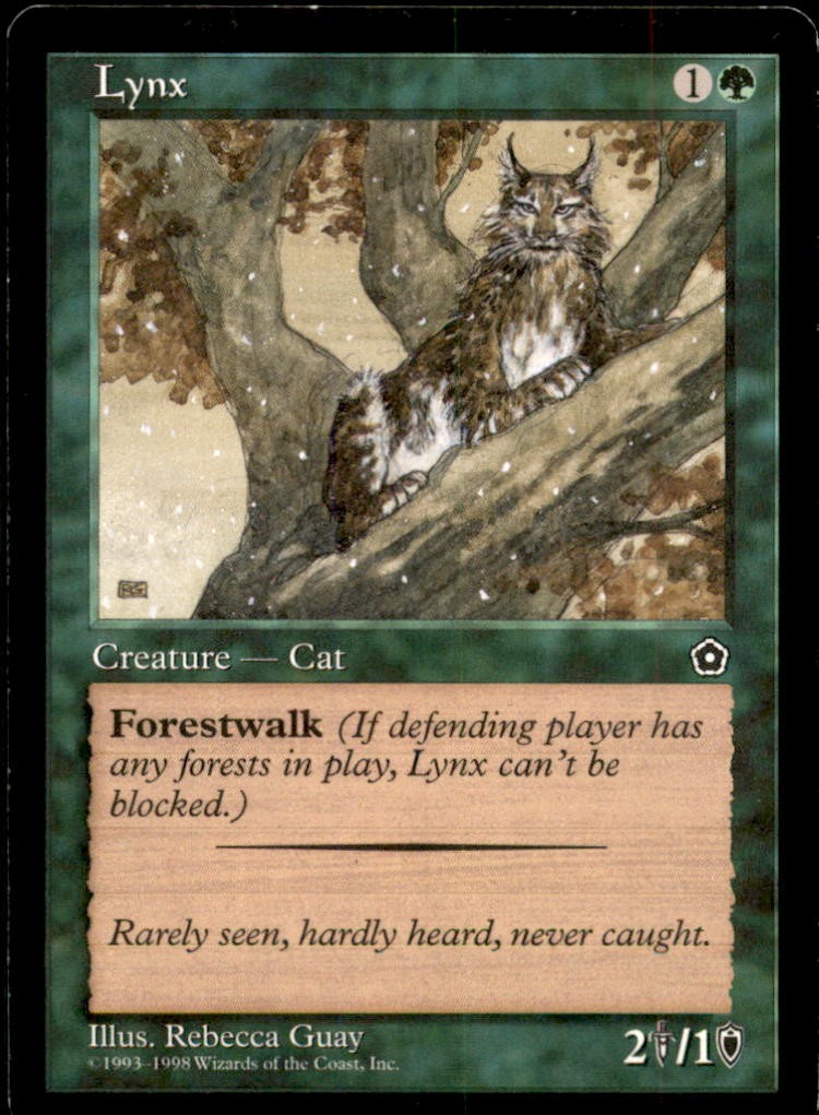 Lynx LP Light Play Portal Second 2nd MTG [7625]