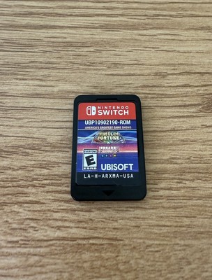 Jeopardy Switch Box Wheel of Fortune Jeopardy Cartridge Game Only - Nintendo Switch Tested ...