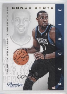 2012-13 Prestige Bonus Shots Gold 39/249 Derrick Williams #152 Rookie RC fm0
