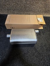 Thrush 17631 Exhaust Muffler Aluminized Steel 2.25 In Inlet 2.25 In Outlet Thrush 17631 Exhaust Muffler Aluminized Steel 2.25 In Inlet 2.25 In Outlet
