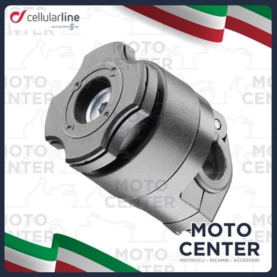 CELLULAR LINE SUPPORTO QUIKLOX SPECCHIETTO TRAVERSINO MOTO E SCOOTER