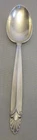 International Sterling Silver 1932 EMPRESS Serving Vegetable Spoon no mono 8.75"