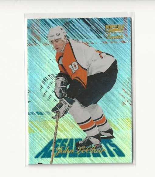 1996-97 Pinnacle Zenith NHL ASSAILANTS John LeClair  # 10 of 15