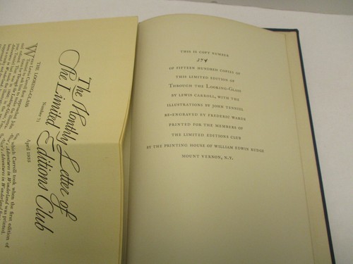 Limited Editions Club Through the Looking Glass - Picture 4 of 12