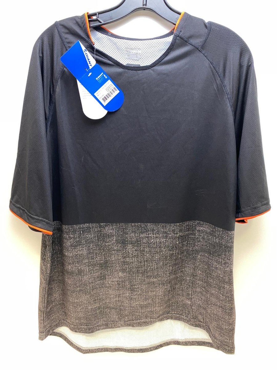 New Men's Giant TRANSFER Short Sleeve Bicycle JERSEY Grey/Black