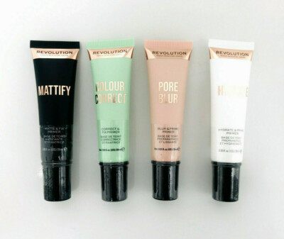 REVOLUTION Grundierung - Mattify / Farbkorrekt / Porenunschärfe / Hydrat Make-up Basis