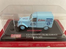 LES VEHICULES DU GARAGE MODERNE -  CITROEN 2CV LA CAMIONNETTE DU GARAGE au 1/43°