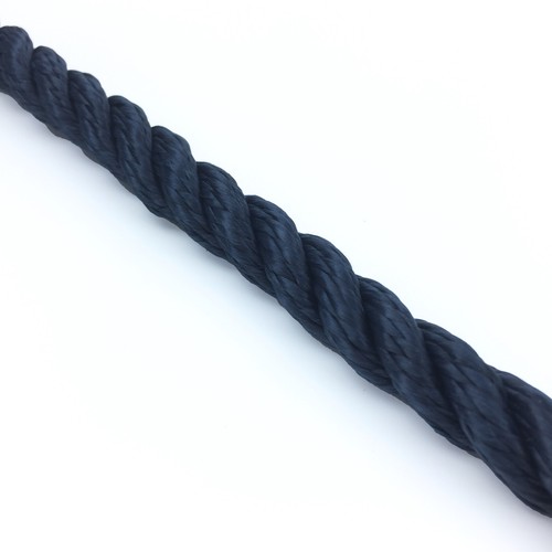 6 mm azul marino 3 hebras cuerda multifilamento flotante barcos marinos amarre - Imagen 2 de 3