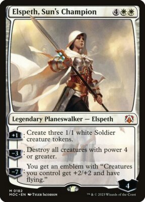 Elspeth, Sun's Champion MTG March of the Machine Commander Mythical NM x1