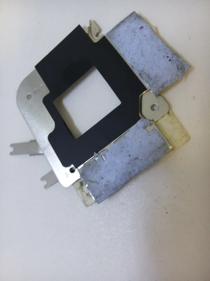 HP 8510W 8510P Video Graphics Card Heatsink Bracket w/ Screws 455077-001 / 8 - Image 2 of 2