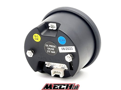 manometro pressione olio digitale PROSPORT EVO PK BAR 52mm picco warning - Imagen 8 de 9