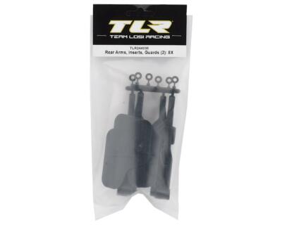 TLR244038 Team Losi Racing 8IGHT-X Rear Arm Set w/Mud Guards (2)
