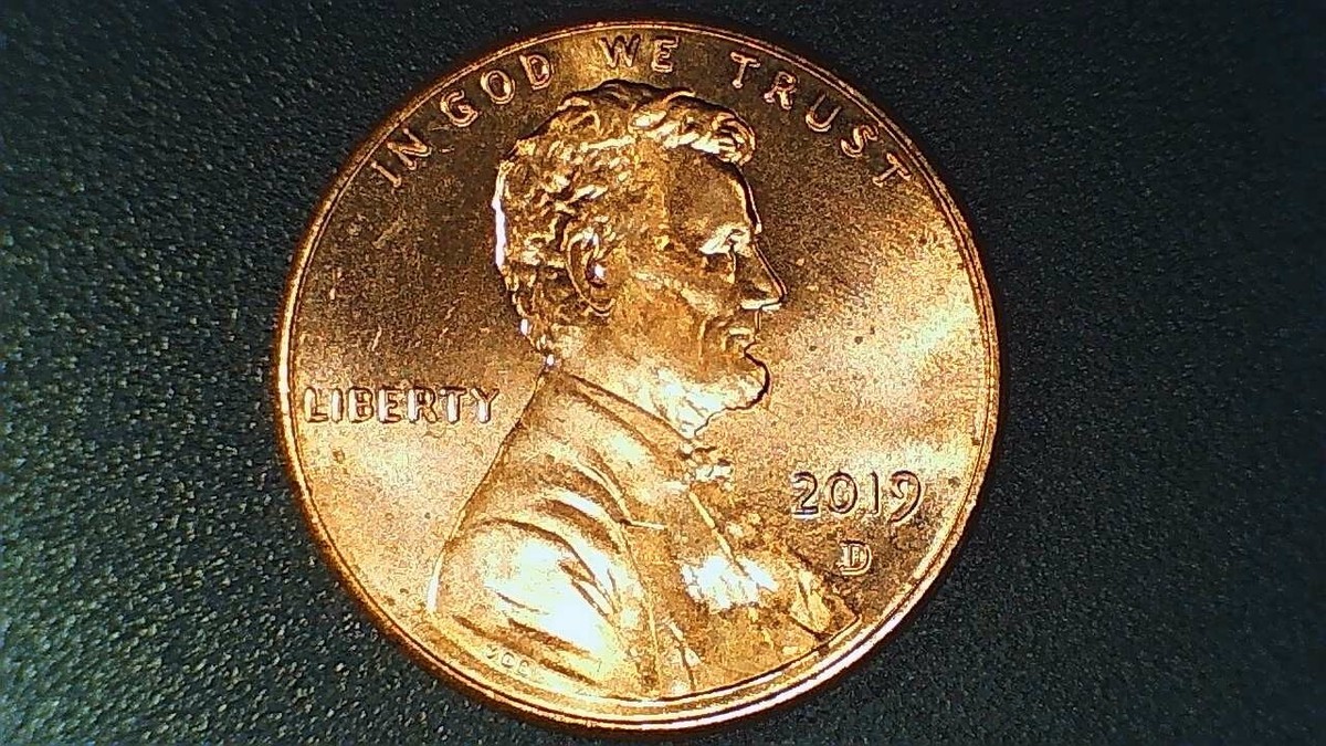 2019 D Penny Error Coin - Doubling in Date & Mintmark and Crack on