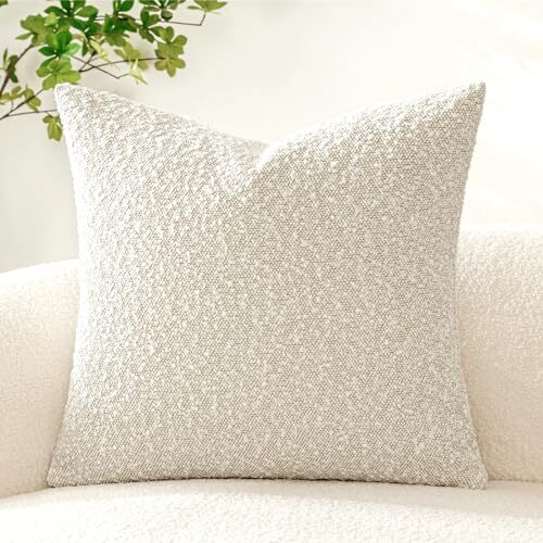 Pack of 1 Decorative Throw Pillow Cover 18x18 Inch (Pack of 1) Beige