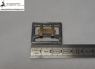GILLET BUCKLE VEST BUCKLES WITH NICKEL MM.30 - PACK OF 12 PC