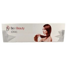 NEW Be In Beauty IONIC Black Hair Brush Straightener