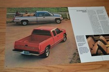 1990 Chevy Truck Long Box Original Dealer Advertisement Print Ad 90 Ck Pickup