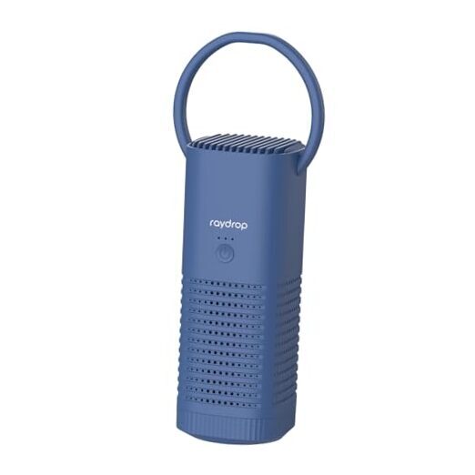 Portable Mini Air Purifier, Cordless Small HEPA Air Purifier, Personal Blue