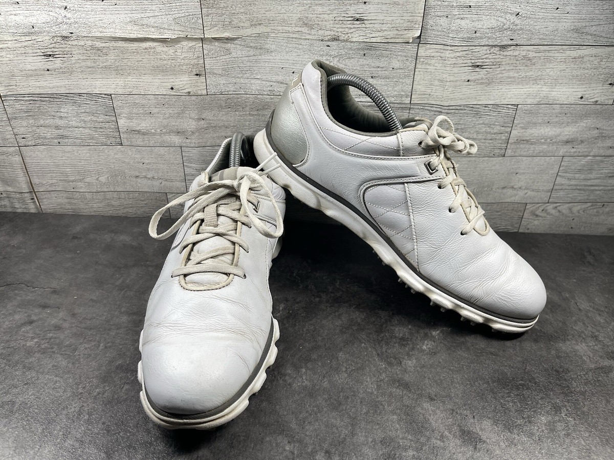 Footjoy Pro SL Golf Shoes Sneakers Men 9.5 White Leather  display picture 2