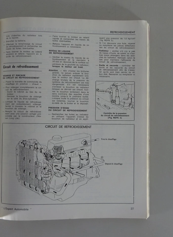 Manualemanuel De Riparazione L'Expert Automobile Datsun Ciliegia 100A-120A - Immagine 3 di 4