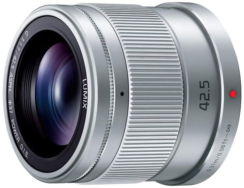 Panasonic LUMIX G 42.5mm/F1.7 ASPH./POWER H-HS043-S Silver Lens w 