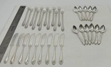 Oneida Sheraton Silverplate Flatware - Mixed Lot - 32 Pieces - No Monogram