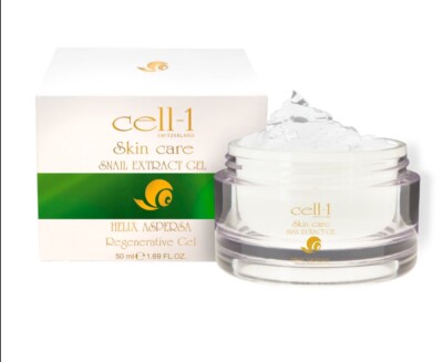 Snail Mucin & Retinol Face Gel, Luxury Made & Imported From Switzerland, Cell-1
