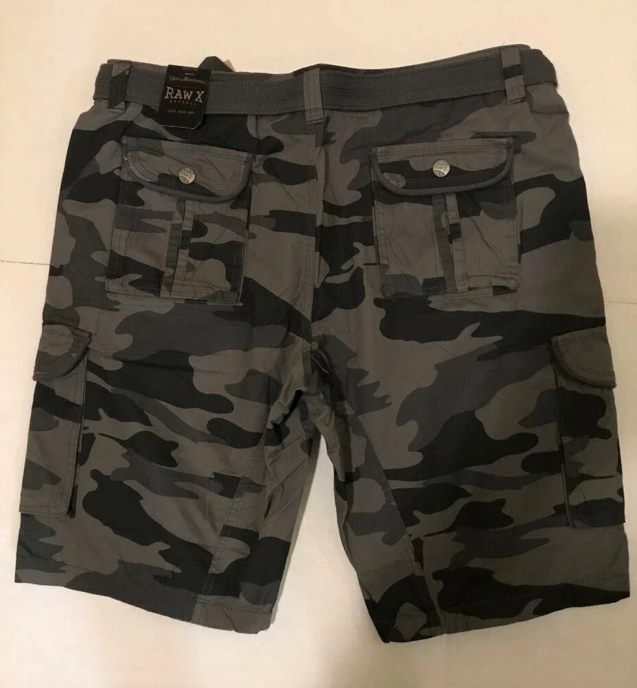 Mens raw on sale x cargo shorts