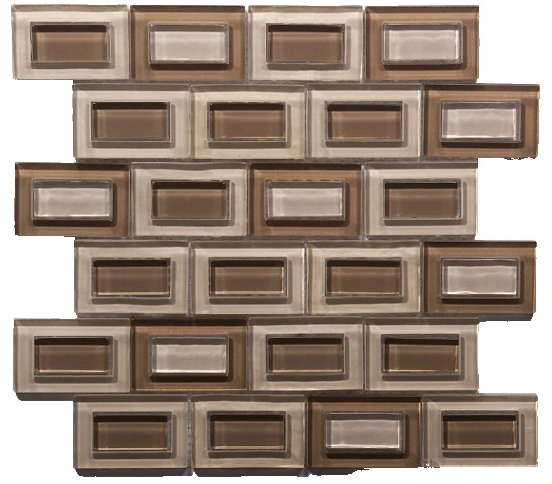 褐色边框瓷砖地砖