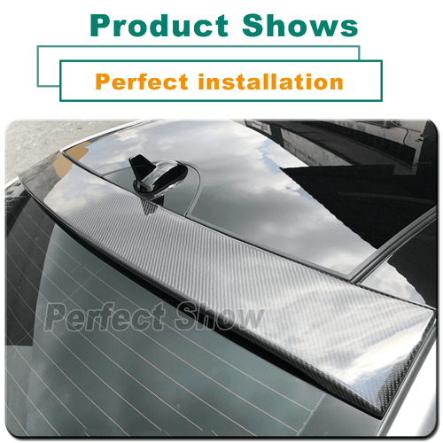 ECHT Carbon Heckspoiler Dachspoiler Lippe für Benz W212 E300 E350 E400 E63 - Bild 4 von 10