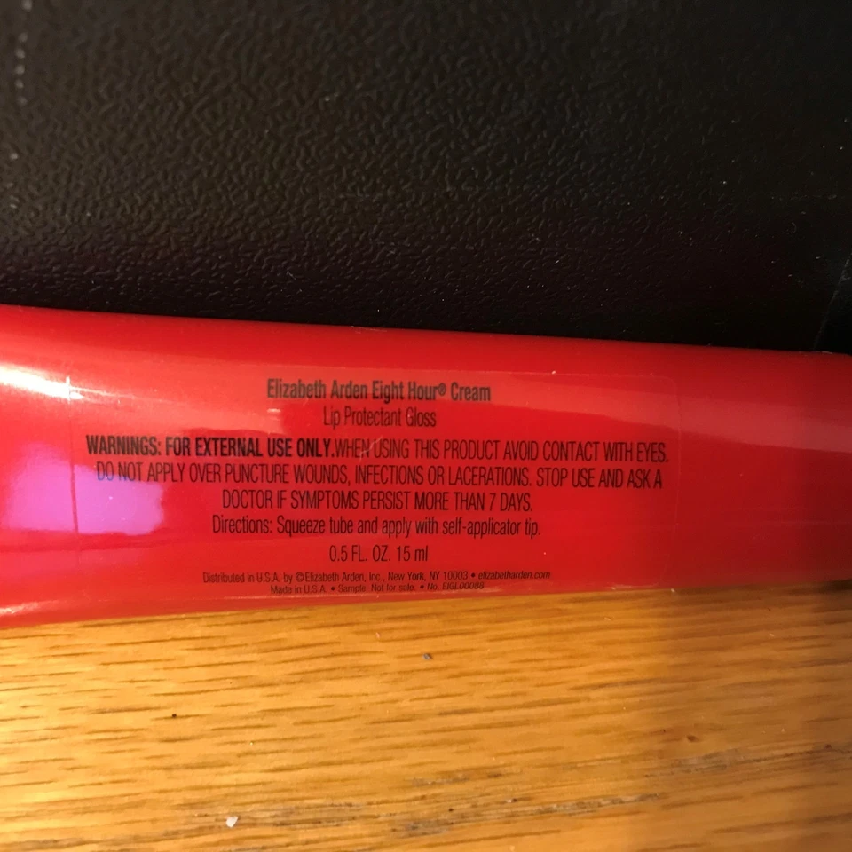 3 X Elizabeth Arden Crema Ocho Horas Brillo Labial 15 ml Totalmente Nuevo J17 Foto 4 de 4