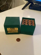 Vintage Ace Hanson Standard Duty Steel Numeral Set Stock#386313 1/8th”