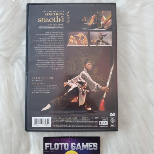 DVD ZONE 2 FR: Die uralte Kunst der Shaolin Meister - Doc - Floto Games - Bild 2 von 2