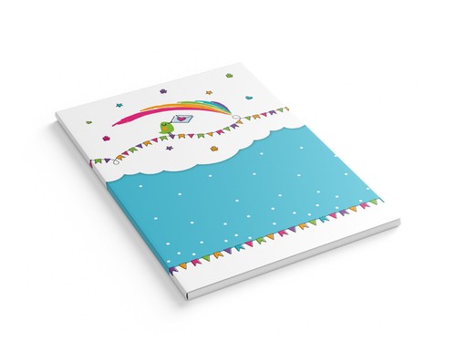 Briefpapier Kinder als Notizblock + 15 Briefumschläge Panda Kindermotiv - Bild 9 von 9