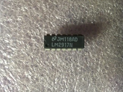NATIONAL SEMICONDUCTOR LM2917N IC FREQUENCY TO VOLT CONVERTER 14-PIN DIP NATIONAL SEMI (LOT OF 2)