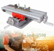 CNC X Y Axis Mini Bench Cross Slide ViseTable Milling Drilling Fixture Worktable