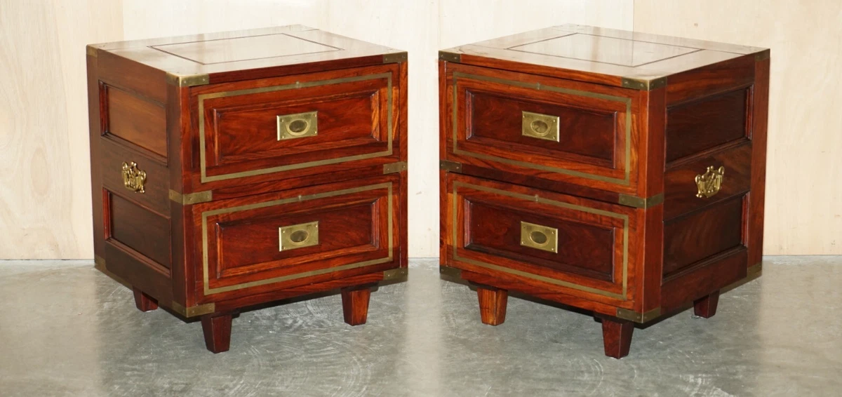 Antique sale brass nightstand