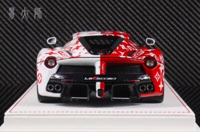 Ferrari LaFerrari (Supreme x LV) [Davis & Giovanni] 1/18 scale | eBay