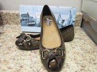 Sperry Top Sider Kendall Brown Boucle Flats Brown In Box Sperry Top Sider Kendall Brown Boucle Flats Brown In Box