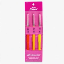 FineCraft Crochet Hook Set - Precision Tools for Delicate Creations, Sizes 0.6mm