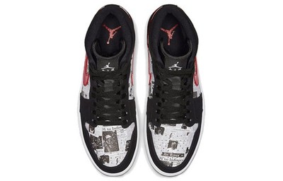 Size 11 - Air Jordan 1 SE Mid Newspaper Air Times for sale online