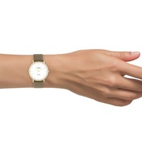 Oozoo Leder Damen Uhr C20223 Analog Quarzuhr Armband Braun Vintage UOC20223