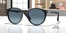 PERSOL PO3152S 9014Q8 Black Blue Gradient 49 mm Men's Sunglasses