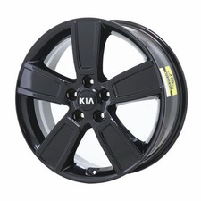 18 Kia Soul Wheel Rim Factory Oem 74618 2010-2011 Gloss Black 18 Kia Soul Wheel Rim Factory Oem 74618 2010-2011 Gloss Black