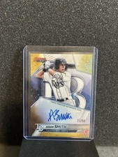 2025 Bowman's Best Aidan Smith Gold Auto /50 Tampa Bay Rays