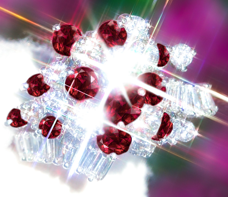 CARTIER Ruby Ring PLATINUM NO HEAT Ruby Diamond R… - image 18