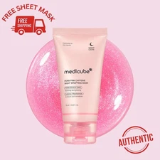 Medicube PDRN Pink Caffeine Night Wrapping Mask 75ml – Overnight Tone Mask