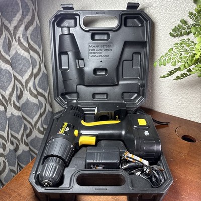 Tradespro 18 Volt Cordless Drill Set w/ Battery & Charger Alltrade Tools 837590